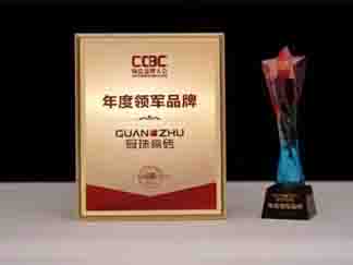 冠珠瓷砖荣获陶瓷品牌大会年度领军品牌